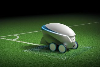 Nissan Pitch-R Robot: An Autonomous Robot to Paint Soccer Field