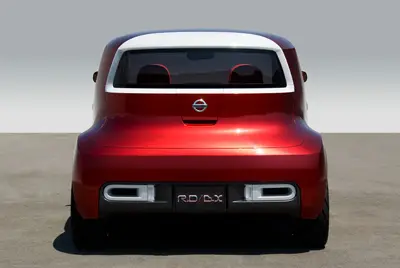 future nissan round box concept