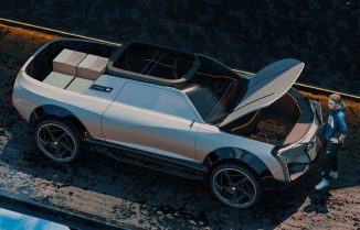 Nissan Yuga Pickup Truck Concept Embodies Japanese-Inspired Design Philosophy