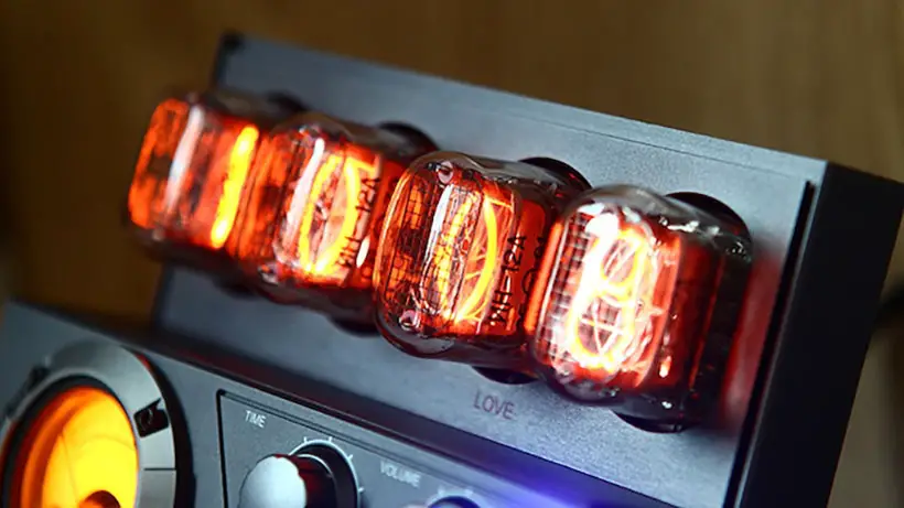 NixieX: the Authentic IN-12 Nixie Tube Clock and Speaker