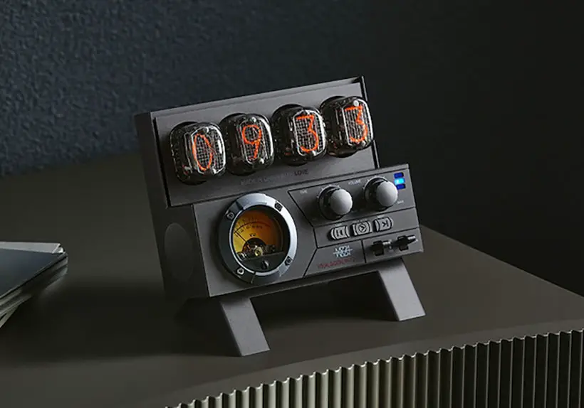 NixieX: the Authentic IN-12 Nixie Tube Clock and Speaker