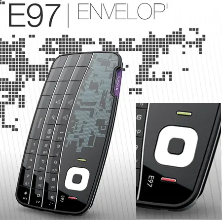 nokia E97 envelope concept