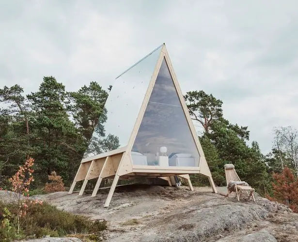 Nolla Cabin: Living with Minimal Carbon Footprint by Robin Falck