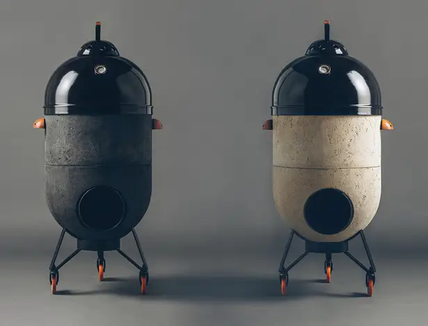 Noori Multipurpose Rocket Stove - Barbecue, Pizza Oven or A Fire Pit in One