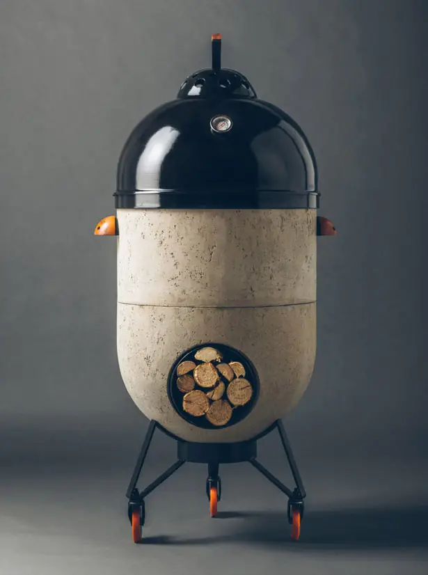 Noori Multipurpose Rocket Stove - Barbecue, Pizza Oven or A Fire Pit in One