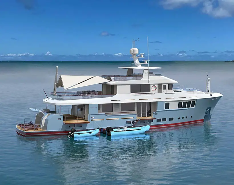  Nordhavn 112 : A Versatile 112-footer Yacht by Nordhavn