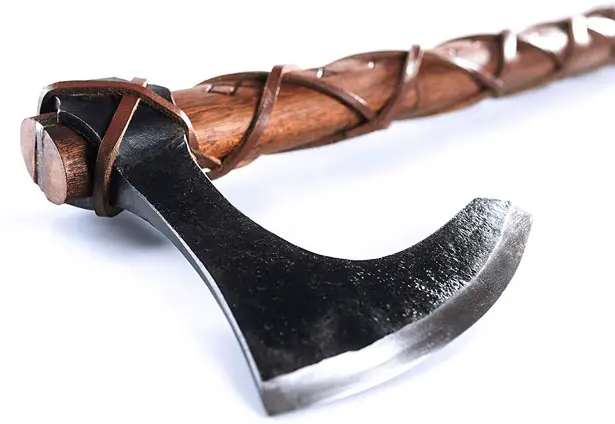 The Skeggøx: Norse Tradesman One-Handed 24-inch Viking Battle Axe