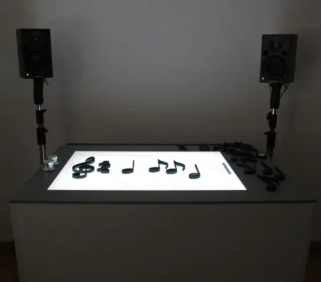 notput music table