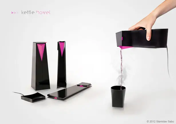 Novel Folding Kettle by Stanislav Sabo