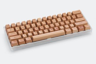 Gorgeous NPKC Engraved Wooden Series 104-Keycap Set