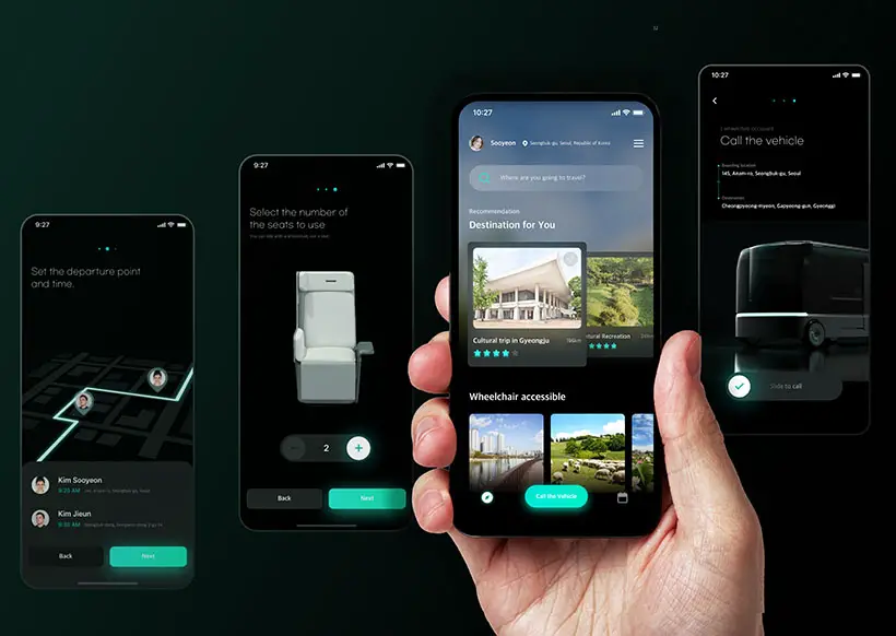 Nubit Autonomous Mobility Service by Sooyeon Kim, Jiyoon Kim, Jieun Kim, and Seunghun Yoo