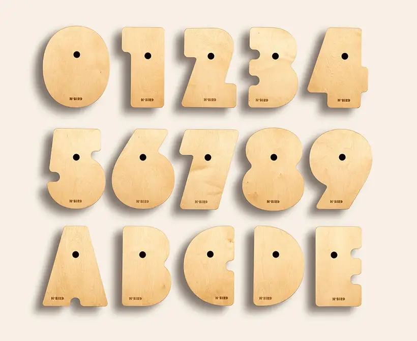 Numbird Digit-Shaped Nesting Boxes