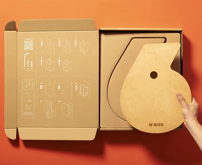 Numbird Digit-Shaped Nesting Boxes