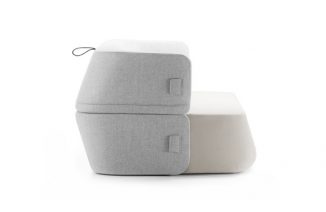 Numen / For Use Revolve Sofabed Features Simple Folding Mechanism that Lasts a Long Time