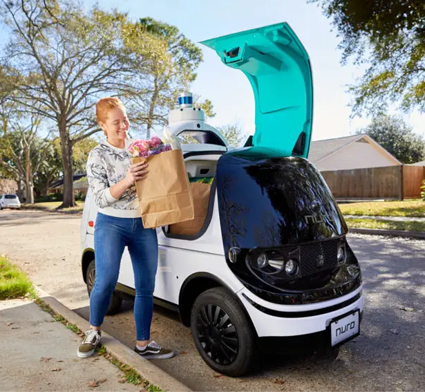 Nuro R2 - Future Self-Driving Delivery Vehicle