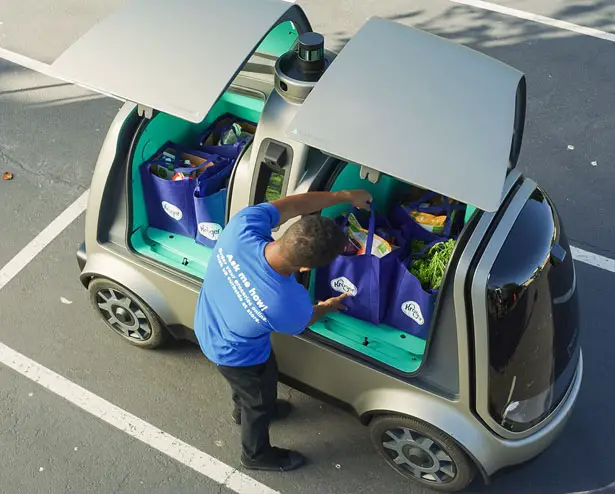 Nuro R2 - Future Self-Driving Delivery Vehicle