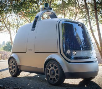 Nuro Self-Driving Vehicle for Local Goods Transportation