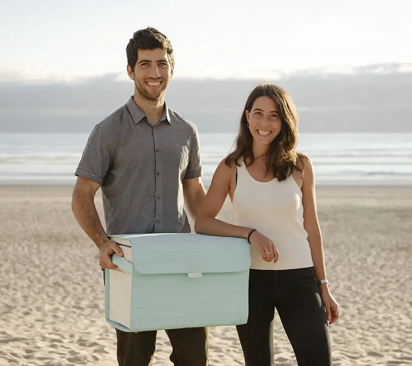 Nutshell Sustainable and Collapsible Coolers Made from Coconuts