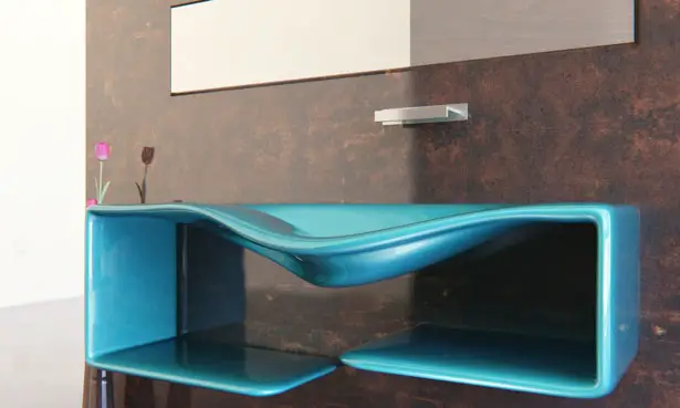 Furniture Design With Fluid and Continuous Form by Nuvist Architecture & Design