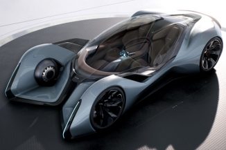Futuristic NV01 Autonomous Concept Car by Radek Štěpán