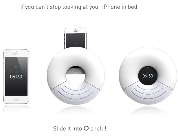 O Alarm : iPhone Speaker Docking Station by Sehee Lim