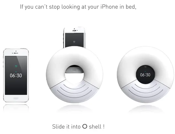 O Alarm iPhone5 Speaker Docking Station by Sehee Lim