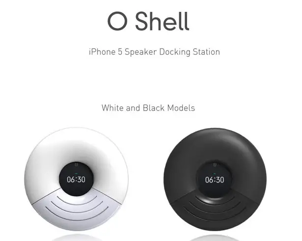 O Alarm iPhone5 Speaker Docking Station by Sehee Lim