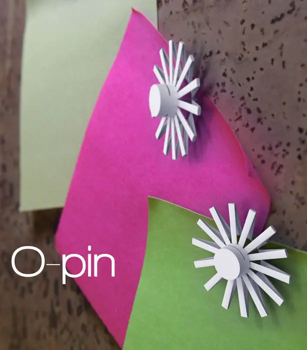 O-Pin Push Pin by Scott Young
