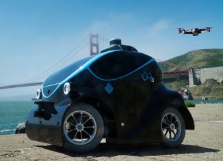 Futuristic O-R3 Ground Aerial Outdoor Security Robot Might Replace Patrol Officer Job