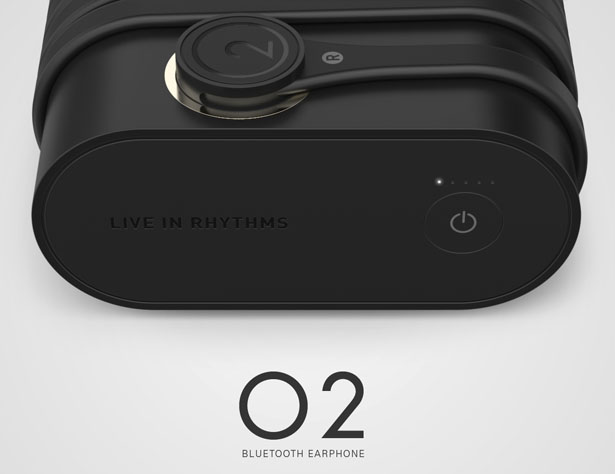 O2 Bluetooth Earphones by Shane Li