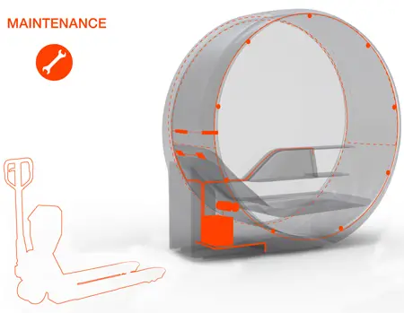 obsideon airport sleeping concept2