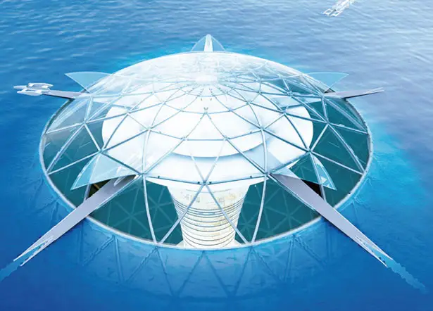 Ocean Spiral Underwater City by Shimizu Corporation