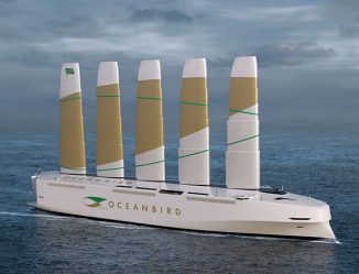 Oceanbird Sailing Cargo Vessel Uses Wind as Its Main Energy Source