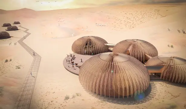 Oculus Inhabitable Pod for The Desert by Aidia Studio