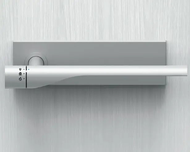 Off Front Door Handle Turns Your Home Electrical Circuits On/Off When You Leave