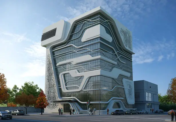Office Building of Gas Company by Naser Nasiri and Taher Nasiri