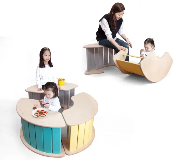 Oh Rocking Multi-Functional Furniture by Kim-Namgyun and Hwang-Kinam