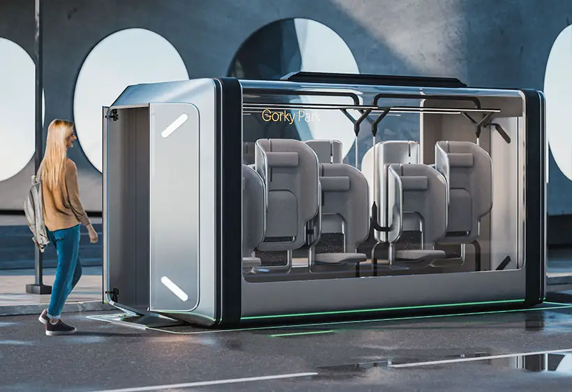 Oiii Urban Driverless Transportation System by 2050 Lab Moscow