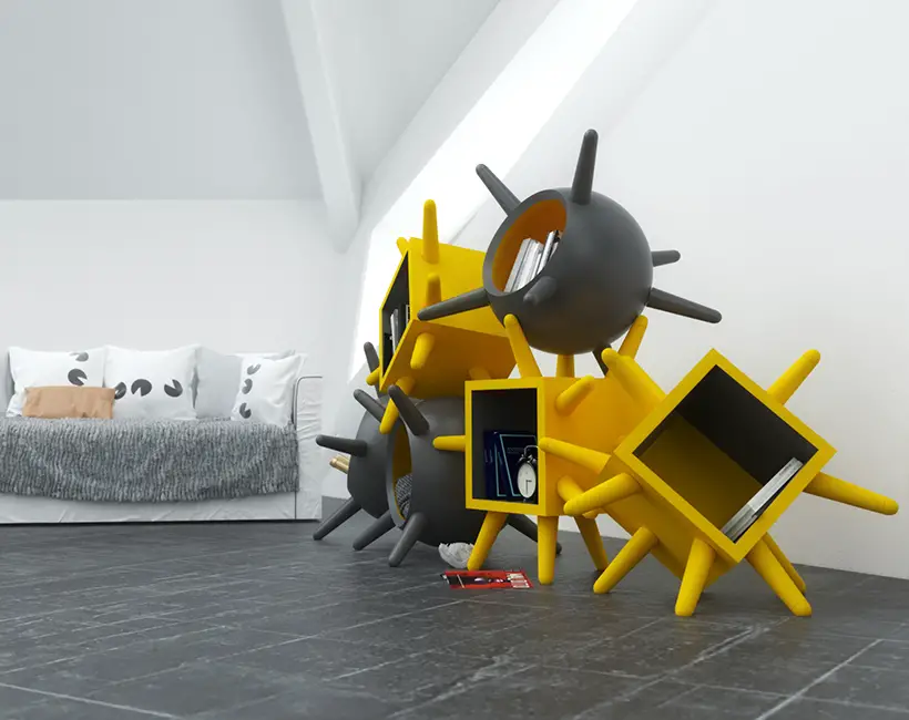 Oleg Multifunctional Furniture by Andrea Cingoli