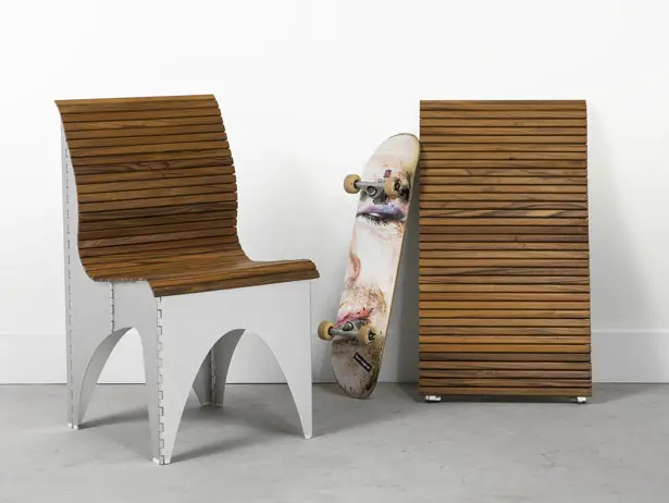 Ollie Chair Shape-Shifting Seating by RockPaperRobot