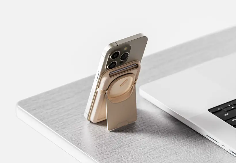 Olock MacSafe Card Wallet by Hyunsub Shin and Yeji Han