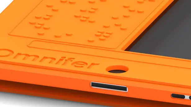 Omnifer iPad Accessory for Visually Impaired People