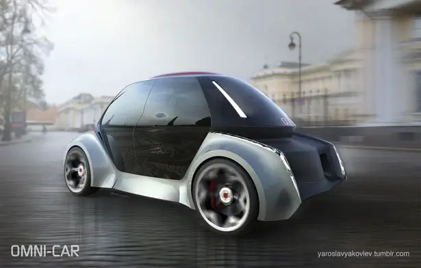 OMNI Self Driving Smart Mobility Concept by Yakovlev Yaroslav