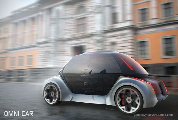 OMNI Self Driving Smart Mobility Concept by Yakovlev Yaroslav