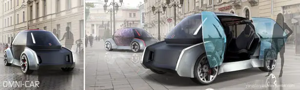 OMNI Self Driving Smart Mobility Concept by Yakovlev Yaroslav