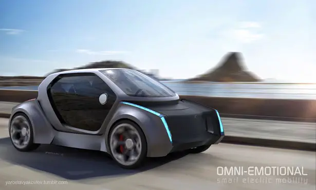 OMNI Self Driving Smart Mobility Concept by Yakovlev Yaroslav