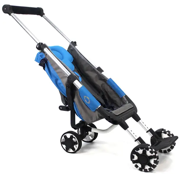 Omnio Rider Portable Stroller Can Be Worn Like A Backpack Tuvie Design