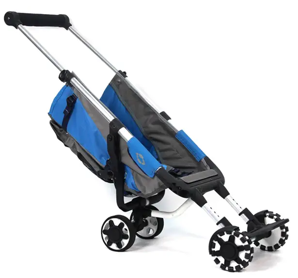 Omnio Rider Portable Stroller Worn Like Backpack by Innovative Makers