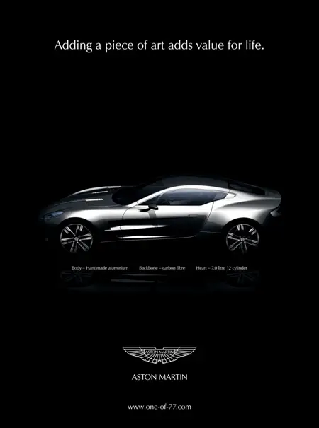 Aston Martin “One-77” Limited Edition