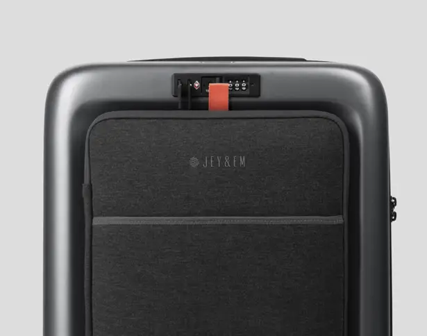 Jey & Em ONE: a Smart-Suitcase with Detachable Laptop Case by Sapetti